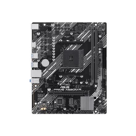 ASUS PRIME A520M-R | Asus | Processor family AMD A520 | Processor socket 1 x Socket AM4 | 2 DIMM slots - DDR4, ECC, unbuffered | Supported hard disk drive interfaces SATA-600 (RAID), 1 x M.2 | Number of SATA connectors 4