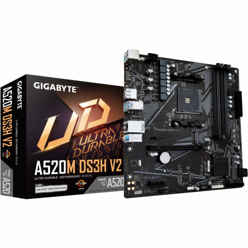 AM4 Gigabyte A520M DS3H V2 mATX