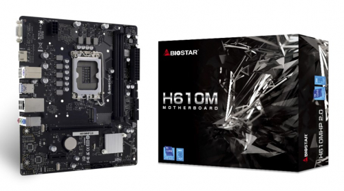 Biostar H610MHP 2.0 Motherboard Intel H610 LGA 1700 micro ATX