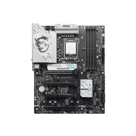 MSI B860 GAMING PLUS WIFI | Processor family Intel | Processor socket LGA1851 | DDR5 | Supported hard disk drive interfaces SATA, M.2 | Number of SATA connectors 4