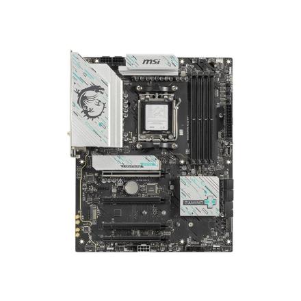 MSI B850 GAMING PLUS WIFI | Processor family AMD | Processor socket AM5 | DDR5 | Supported hard disk drive interfaces SATA, M.2 | Number of SATA connectors 4