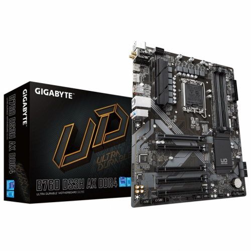 Gigabyte Motherboard B760 DS3H AX DDR4 s1700 4DDR4 DP/HDMI ATX