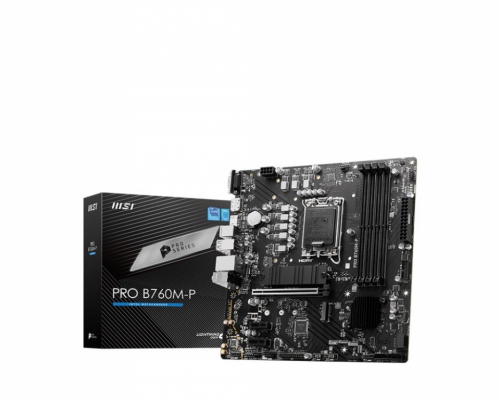 MSI PRO B760M-P s1700 4DDR5 DP/HDMI 2M.2 mATX