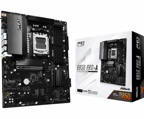 ASRock Emaplaat B850 PRO-A AM5 4DDR5 ATX