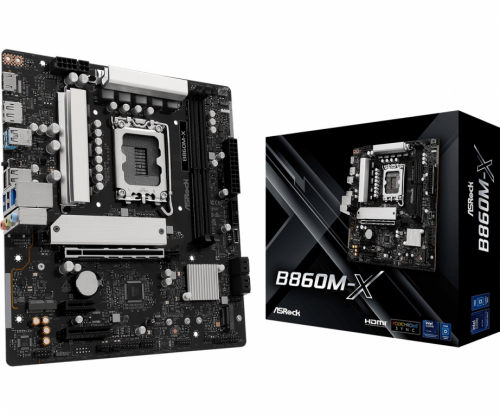 ASRock Motherboard B860M-X s1851 4DDR5 mATX