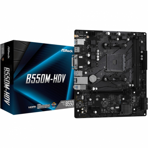 AM4 ASRock B550M-HDV mATX