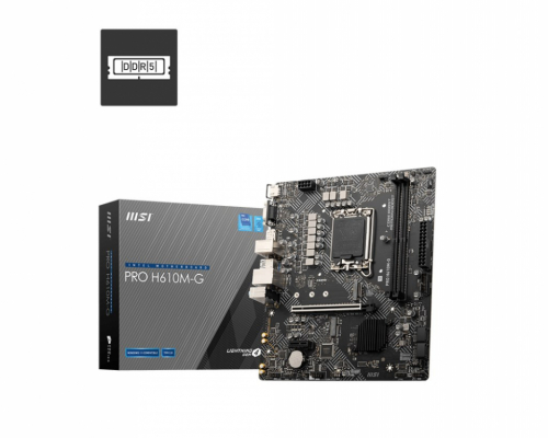 MSI PRO H610M-G Motherboard Intel H610 LGA 1700 micro ATX