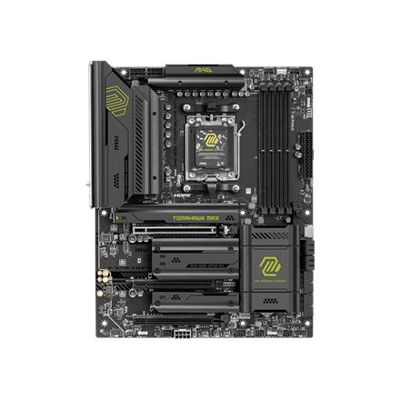 MSI MAG B850 TOMAHAWK MAX WIFI | Processor family AMD | Processor socket AM5 | DDR5 | Supported hard disk drive interfaces SATA, M.2 | Number of SATA connectors 4