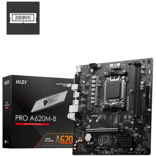 AM5 MSI A620M-B Pro mATX