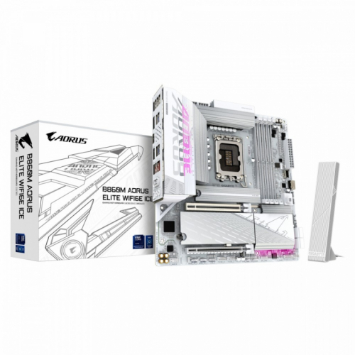 Gigabyte Emaplaat B860M A ELT WF6E ICE