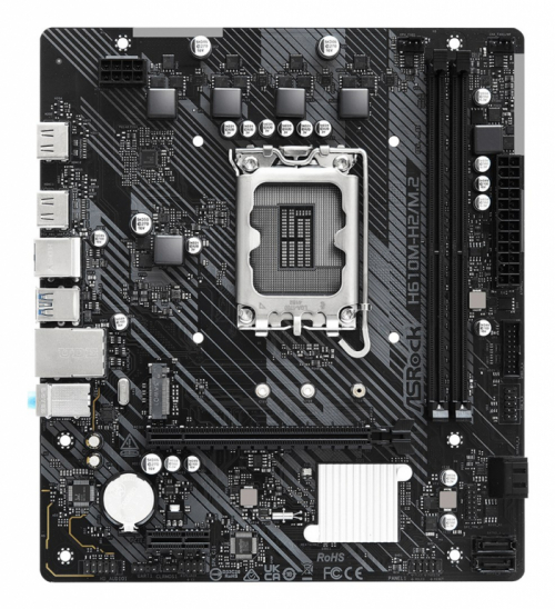 Asrock H610M-H2/M.2 Intel H610 LGA 1700 micro ATX