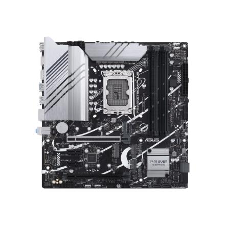 Asus | PRIME Z790M-PLUS | Processor family Intel | Processor socket LGA1700 | DDR5 | Supported hard disk drive interfaces SATA, M.2 | Number of SATA connectors 4