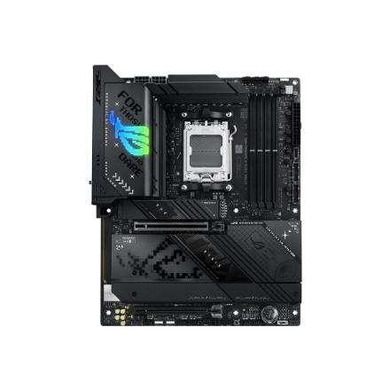 Asus ROG STRIX X870-F GAMING WIFI | Processor family AMD | Processor socket AM5 | DDR5 | Supported hard disk drive interfaces SATA, M.2 | Number of SATA connectors 2