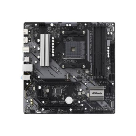 ASRock B550M Phantom Gaming 4 | Processor family AMD | Processor socket AM4 | DDR4 | Supported hard disk drive interfaces SATA, M.2 | Number of SATA connectors 4