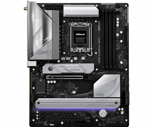 Asrock B860 LiveMixer WiFi Intel B860 LGA 1851 (Socket V1) ATX PLYASR1850020