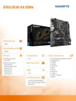 Gigabyte Emaplaat B760 DS3H AX DDR4 s1700 4DDR4 DP/HDMI ATX