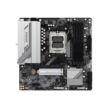 Gigabyte B650M GAMING PLUS WF | Processor family AMD | Processor socket AM5 | DDR5 | Supported hard disk drive interfaces M.2, SATA | Number of SATA connectors 4