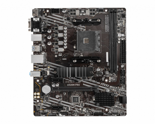 MSI A520M PRO Socket AM4 micro ATX