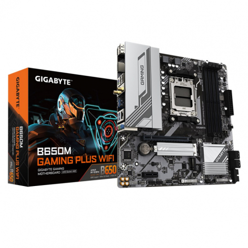 Emaplaat AMD B650 SAM5 MATX/B650M GAMING PLUS WF GIGABYTE