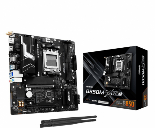 ASRock Emaplaat B850M-X WIFI AM5 4DDR5 mATX