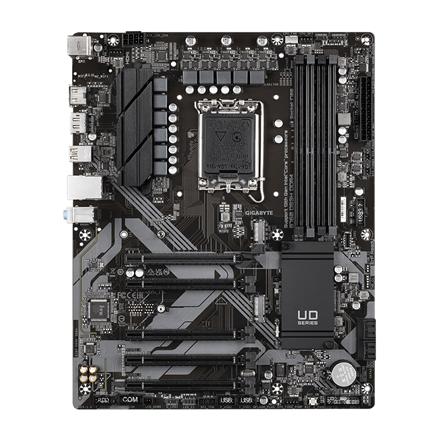 Gigabyte | B760 DS3H DDR4 1.0 M/B | Processor family Intel | Processor socket  LGA1700 | DDR4 DIMM | Memory slots 4 | Supported hard disk drive interfaces 	SATA, M.2 | Number of SATA connectors 4 | Chipset Intel B760 Express | ATX