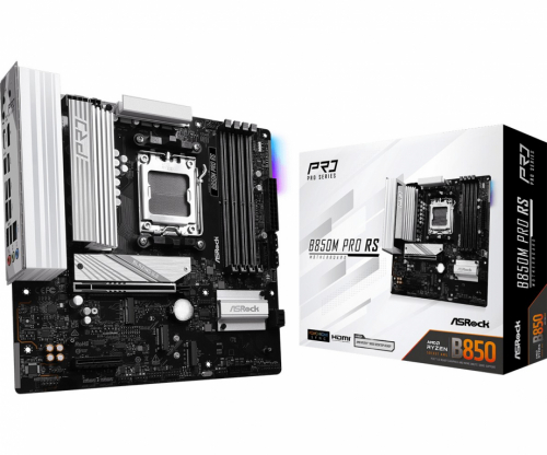 ASRock Emaplaat B850M PRO RS AM5 4DDR5 mATX