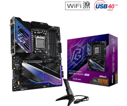 ASRock Emaplaat X870E NOVA WIFI AM5 4DDR5 M.2 ATX