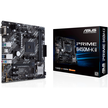 MB ASUS PRIME B450M-K II (AMD.AM4.DDR4.mATX)