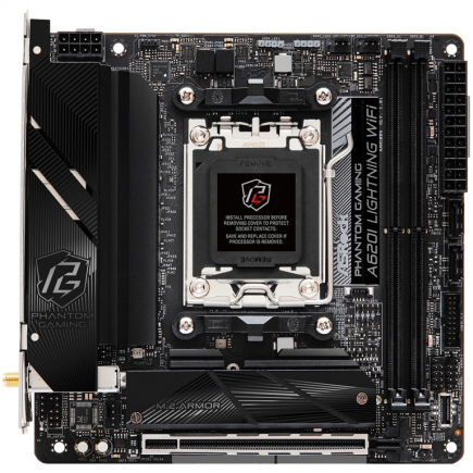 ASRock A620I Lightning WiFi AM5 mITX HDMI DDR5 retail