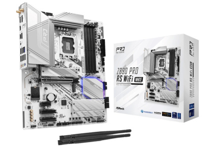 ASRock Z890 Pro RS WiFi White - Motherboard