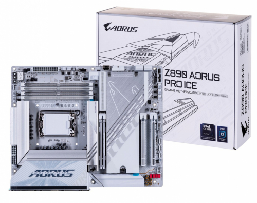 Gigabyte Z890 AORUS PRO ICE Emaplaat
