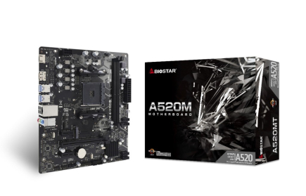 BIOSTAR A520MT Emaplaat
