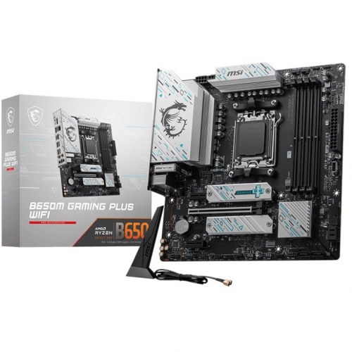 MSI B650M GAMING PLUS WIFI (B650.AM5.mATX.DDR5)