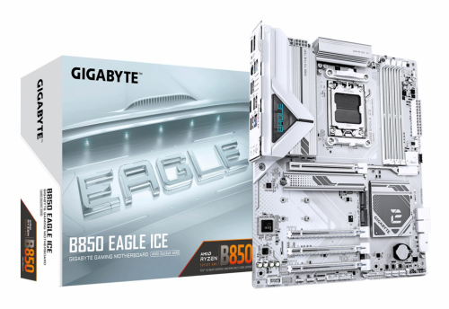 Gigabyte B850 EAGLE ICE Motherboard (B850, AM5, ATX, DDR5)