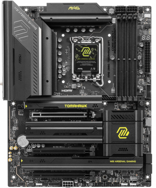 MSI MAG Z890 TOMAHAWK WIFI Emaplaat Intel Z890 LGA 1851 (Socket V1) ATX