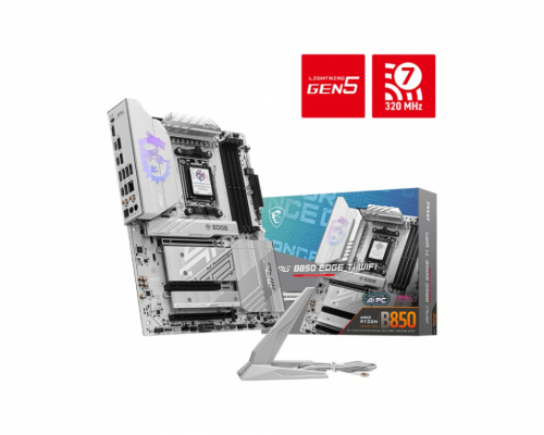 MSI Motherboard MPG B850 EDGE TI WIFI AM5 4DDR5 ATX