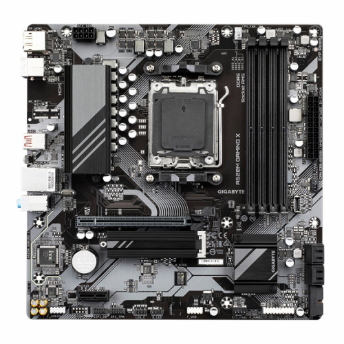 GIGABYTE A620M GAMING X Emaplaat - Supports AMD Ryzen 8000 CPUs, 8+2+1 Phases Digital VRM, up to 8000MHz DDR5 (OC), 1xPCIe 4.0 M.2, GbE LAN, USB 3.2 Gen 2