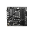 MSI | PRO B650M-P | Processor family AMD | Processor socket AM5 | DDR5 | Memory slots 4 | Supported hard disk drive interfaces 	SATA, M.2 | Number of SATA connectors 4 | Chipset AMD B650 | mATX