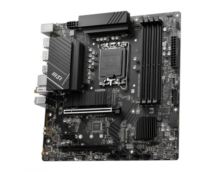 MSI PRO B760M-A WIFI DDR4 Emaplaat Intel B760 LGA 1700 micro ATX