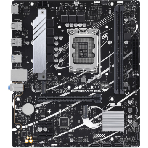 ASUS PRO B760M-R D4 (Intel.1700.DDR4.mATX)