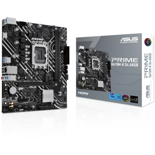 MB ASUS PRIME H610M-K D4 ARGB (Intel.1700.DDR4.mATX)