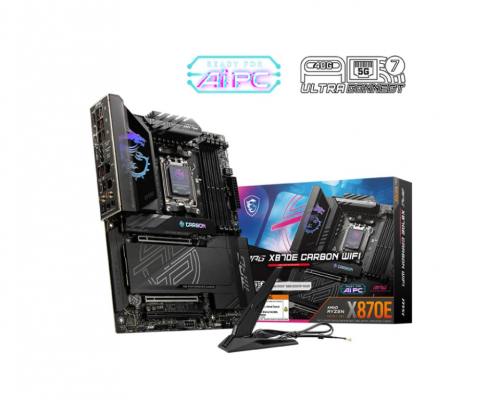 MSI Motherboard MPG X870E CARBON WIFI AM5 4DDR5 ATX