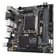 Gigabyte | H610I DDR4 1.0 M/B | Processor family Intel | Processor socket  LGA1700 | DDR4 DIMM | Memory slots 2 | Supported hard disk drive interfaces 	SATA, M.2 | Number of SATA connectors 4 | Chipset Intel H610 Express | Mini-ITX