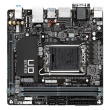 Gigabyte | H610I | Processor family Intel | Processor socket LGA1700 | DDR4 DIMM | Supported hard disk drive interfaces M.2, SATA | Number of SATA connectors 4