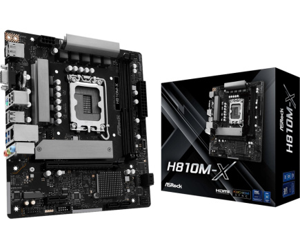 ASRock H810M-X Emaplaat