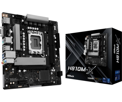 ASRock H810M-X Emaplaat