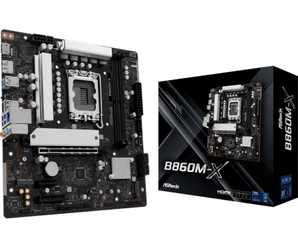 ASRock B860M-X Emaplaat