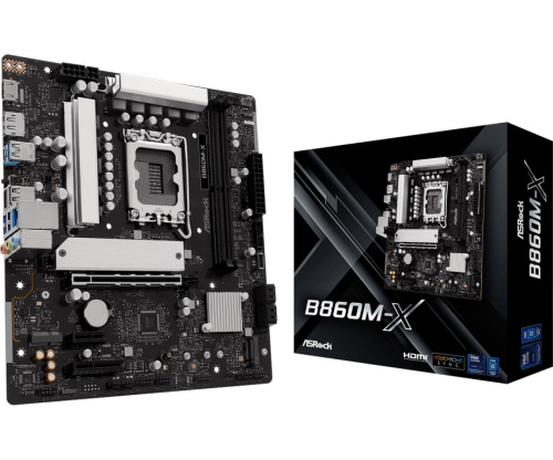ASRock B860M-X Emaplaat