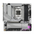 GIGABYTE B650M AORUS ELITE AX ICE Emaplaat - AMD Ryzen 9000 Series CPUs, 12+2+2 Phases VRM, up to 8000MHz DDR5 (OC), 1xPCIe 5.0 + 1xPCIe 4.0 M.2, 2.5GbE LAN, WIFI 6E, USB 3.2 Gen 2x2