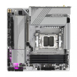 GIGABYTE B650M AORUS ELITE AX ICE Emaplaat - AMD Ryzen 9000 Series CPUs, 12+2+2 Phases VRM, up to 8000MHz DDR5 (OC), 1xPCIe 5.0 + 1xPCIe 4.0 M.2, 2.5GbE LAN, WIFI 6E, USB 3.2 Gen 2x2